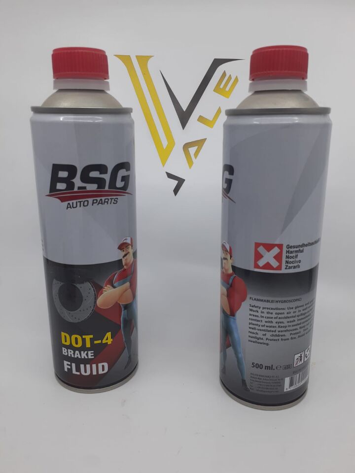 TÜM ARAÇLAR FREN HİDROLİK YAĞI DOT4 TÜM MODELLER BSG
