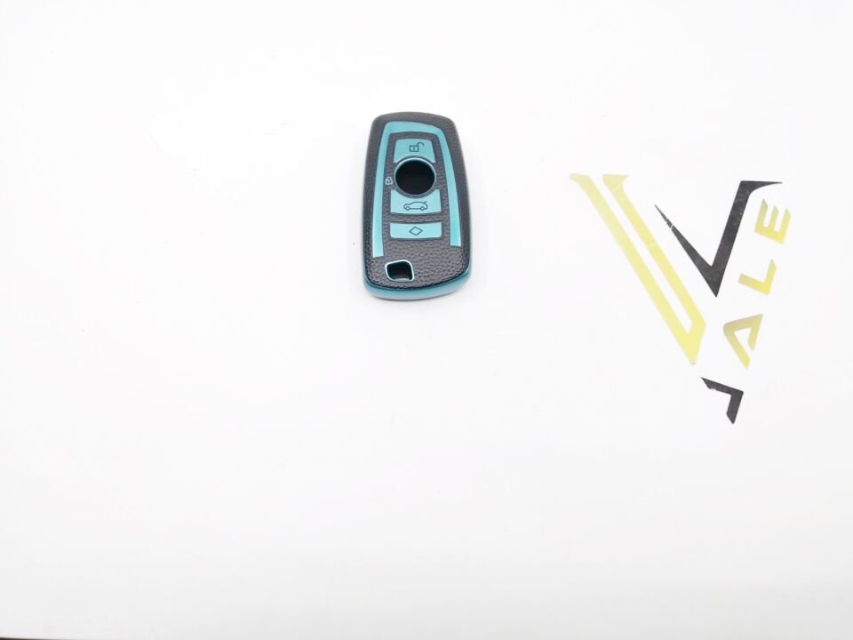 BMW 3-5 SERİSİ ANAHTARLIK KILIFI - YUMUŞAK PLASTİK - MAVİ F10.F20.F30 YAN SANAYİ