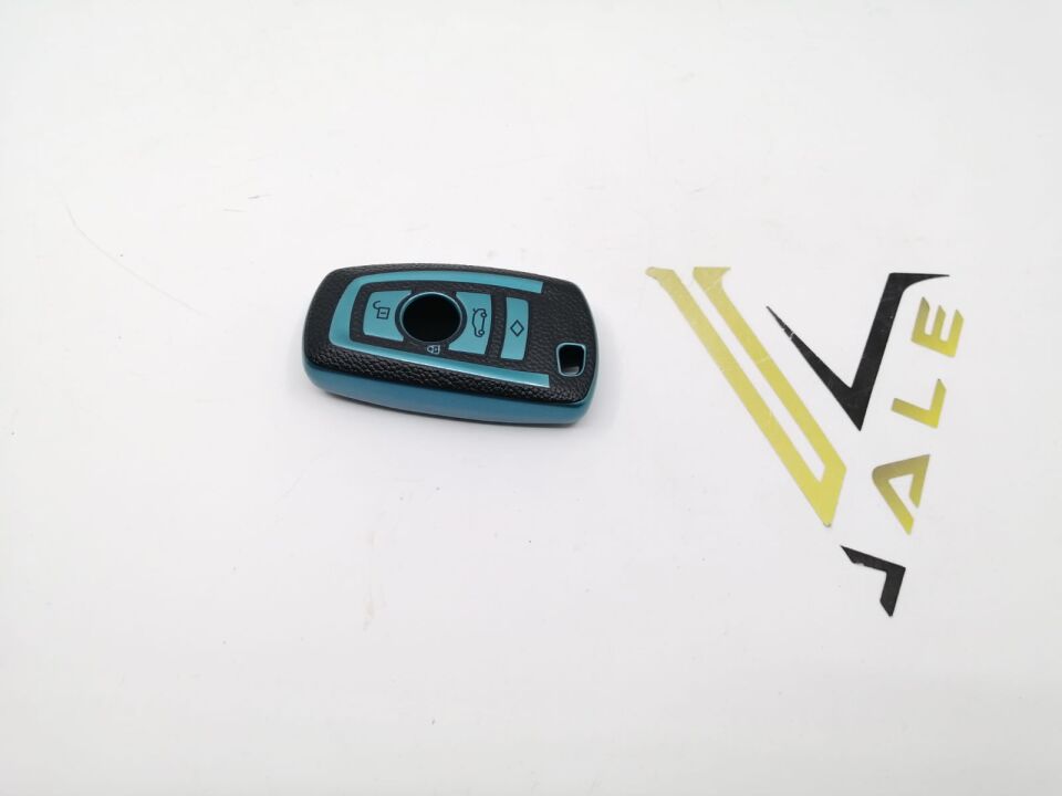 BMW 3-5 SERİSİ ANAHTARLIK KILIFI - YUMUŞAK PLASTİK - MAVİ F10.F20.F30 YAN SANAYİ