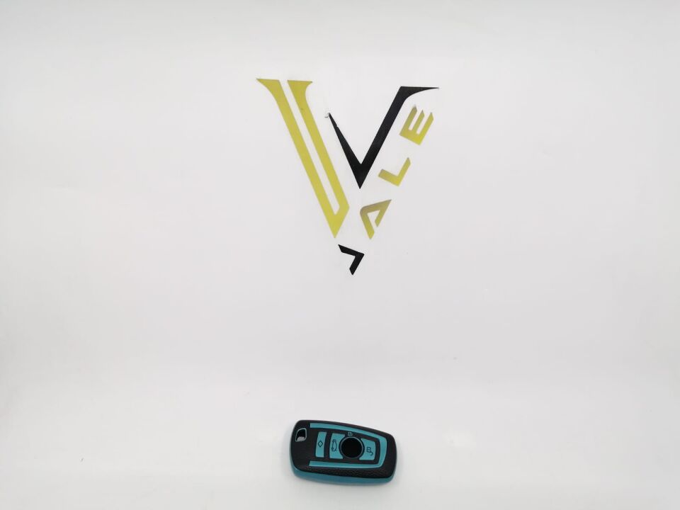 BMW 3-5 SERİSİ ANAHTARLIK KILIFI - YUMUŞAK PLASTİK - MAVİ F10.F20.F30 YAN SANAYİ