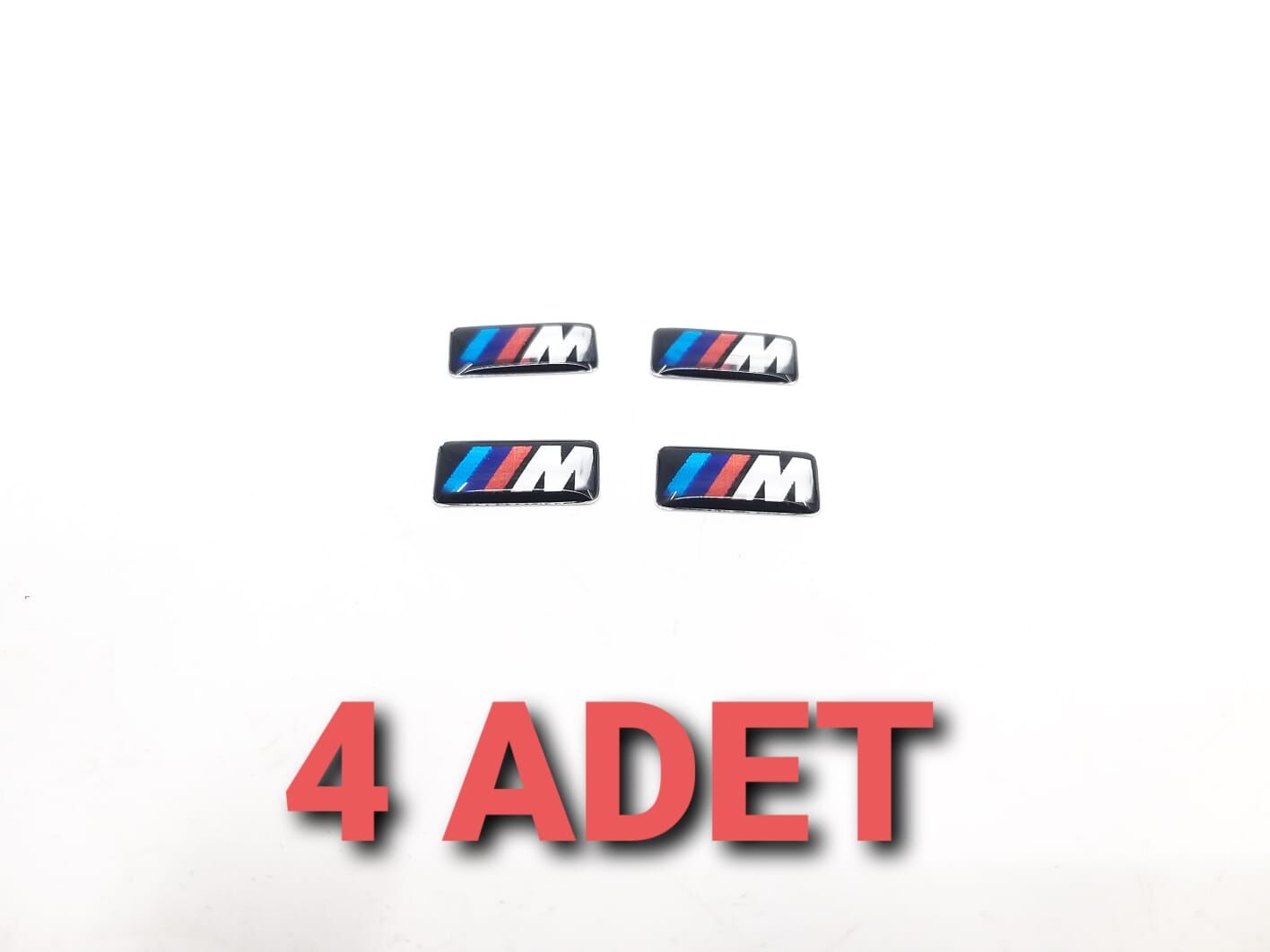 BMW 3-5 SERİSİ JANT AMBLEMİ - M - TÜM ARAÇLAR 4 LÜ YAN SANAYİ