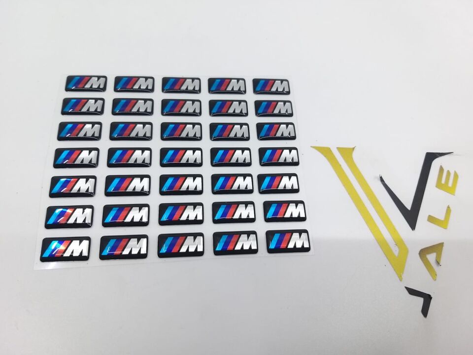 BMW 3-5 SERİSİ JANT AMBLEMİ - M - TÜM ARAÇLAR 4 LÜ YAN SANAYİ