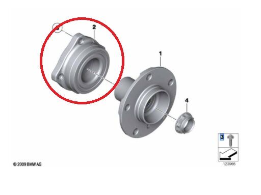 BMW 5 SERİSİ ARKA AKS BİLYASI E39.E60 YAN SANAYİ