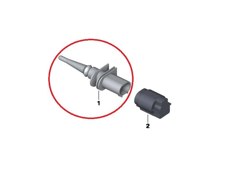 BMW 3-5 SERİSİ DIŞ ISI MÜŞÜRÜ SENSÖRÜ E38.E39.E46.X5.E60.E65.E67.E87 YAN SANAYİ