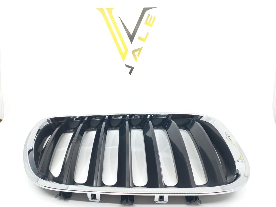 BMW X5 SERİSİ ÖN PANJUR BÖBREK - R - DIŞI KROM İÇ SİYAH E53 Y.M. YAN SANAYİ