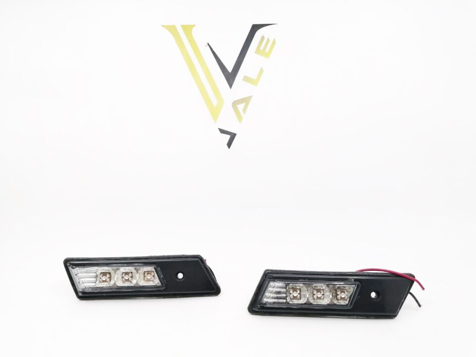 BMW 3 SERİSİ ÇAMURLUK SİNYALİ BEYAZ - LEDLİ -  TAKIM - E36.09/96- YAN SANAYİ