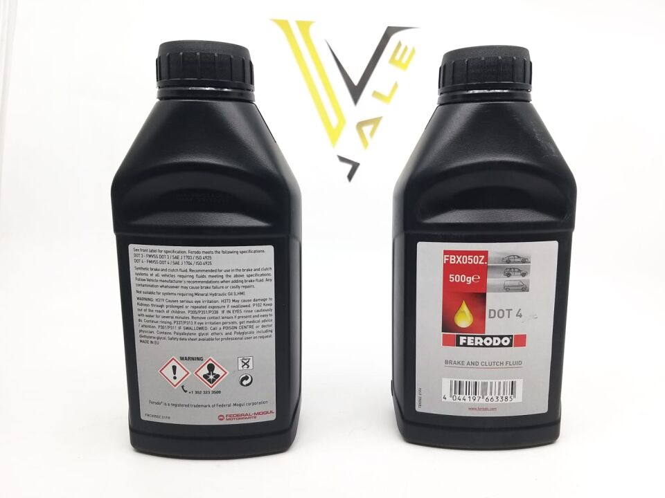 TÜM ARAÇLAR FREN HİDROLİK YAĞI DOT4 TÜM MODDELLER FERODO