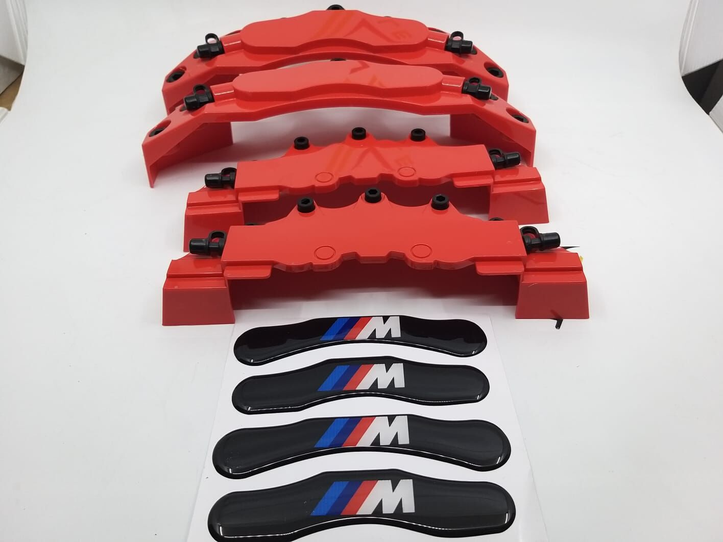 BMW 3-5 SERİSİ FREN KALİPER KAPAĞI TAKIM - M - KIRMIZI E30.E36.E90.E34.E46.E60.F10.F20.F30 YAN SANAYİ