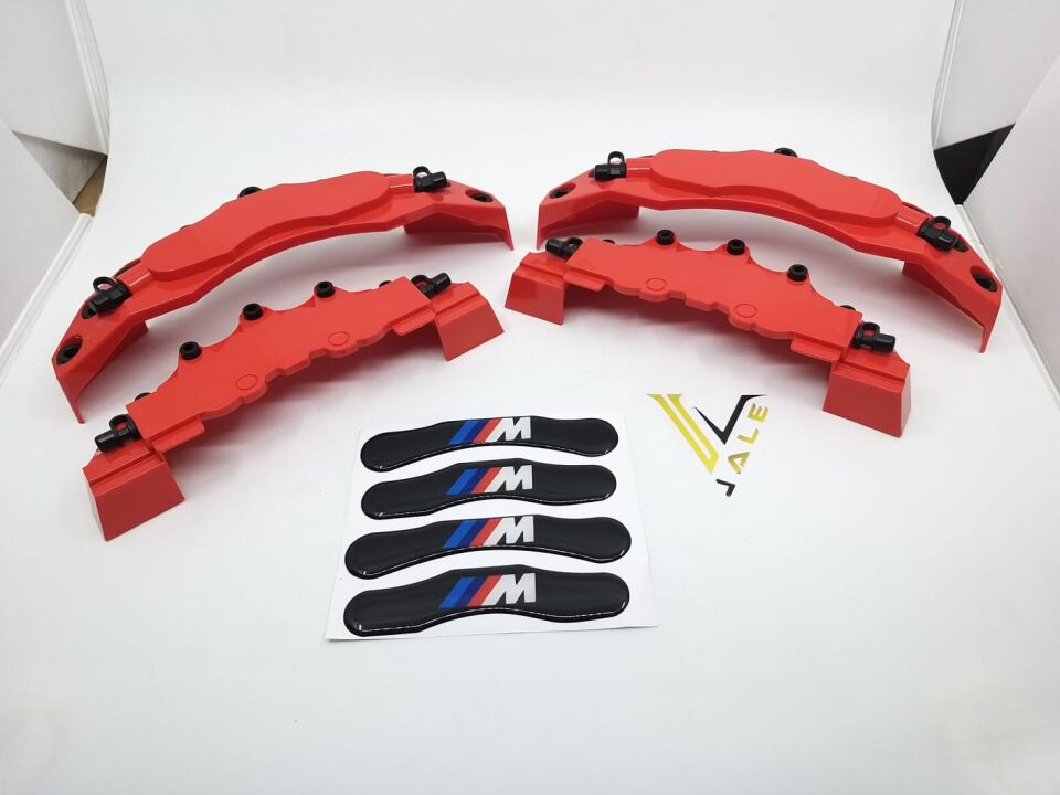BMW 3-5 SERİSİ FREN KALİPER KAPAĞI TAKIM - M - KIRMIZI E30.E36.E90.E34.E46.E60.F10.F20.F30 YAN SANAYİ