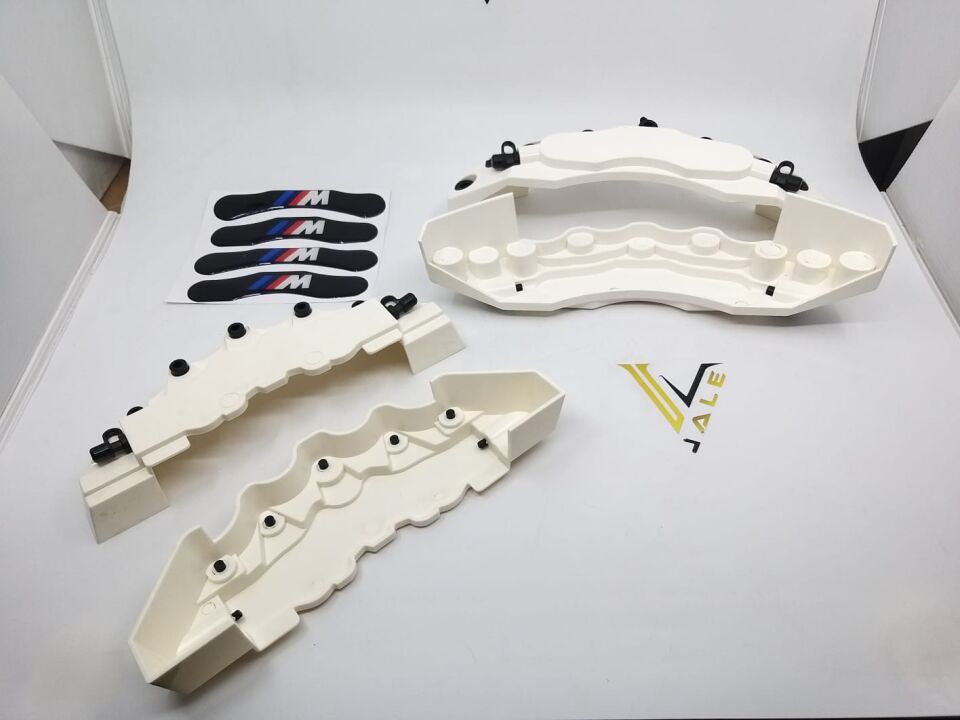 BMW 3-5 SERİSİ FREN KALİPER KAPAĞI TAKIM - M - BEYAZ E30.E36.E90.E34.E46.E60.F10.F20.F30 YAN SANAYİ