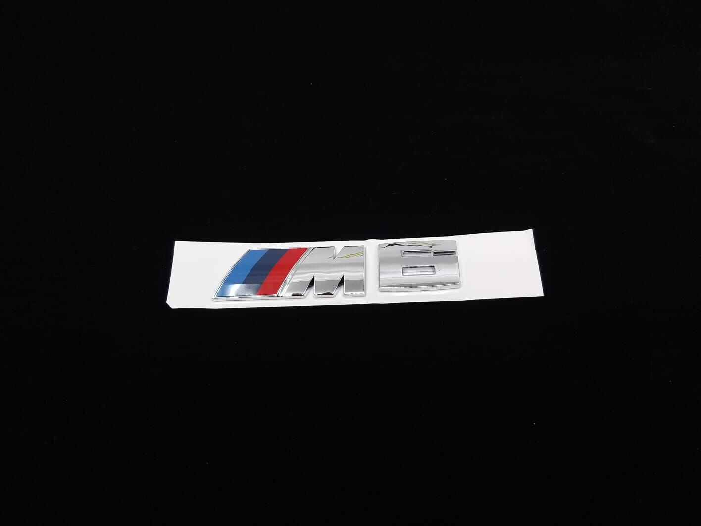 BMW 6 SERİSİ BAGAJ AMBLEMİ M6 KROM F06.F12.F13.M6 YAN SANAYİ