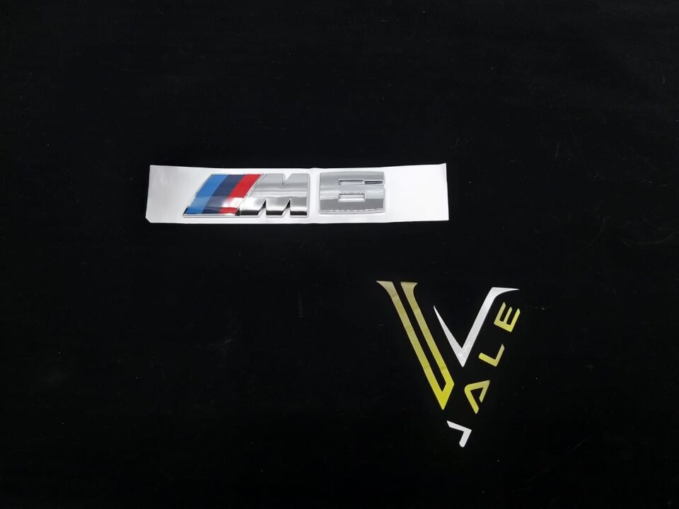 BMW 6 SERİSİ BAGAJ AMBLEMİ M6 KROM F06.F12.F13.M6 YAN SANAYİ