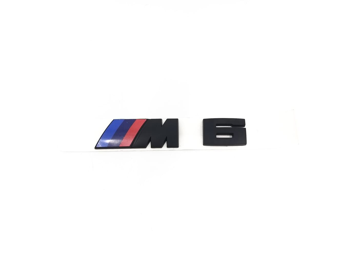 BMW 6 SERİSİ BAGAJ AMBLEMİ M6 BLACK FÜME F06.F12.F13.M6 YAN SANAYİ
