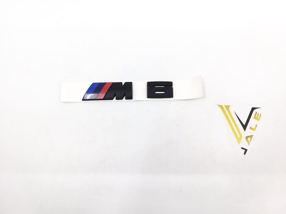 BMW 6 SERİSİ BAGAJ AMBLEMİ M6 BLACK FÜME F06.F12.F13.M6 YAN SANAYİ