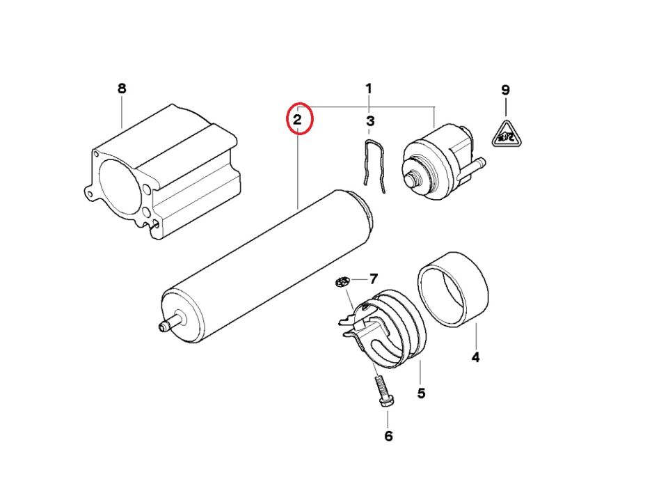 BMW 3-5 SERİSİ YAKIT FİLTRESİ E87.E60.E46.F10.E70 MANN