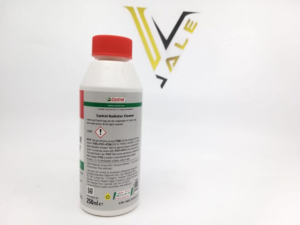 . RADYATÖR TEMİZLEME SIVISI 250 ML BÜTÜN ARAÇLAR CASTROL