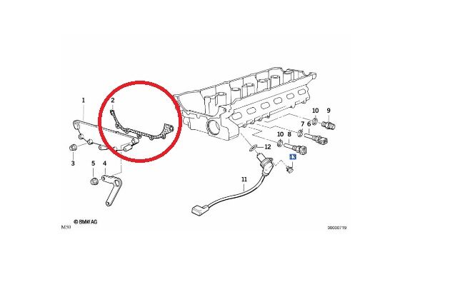 BMW 3 - 5 SERİSİ VANOS CONTASI E36.E34.E39 ELRİNG