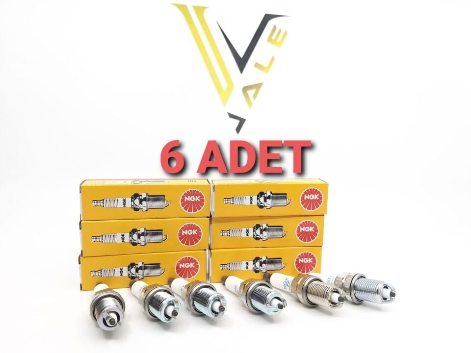 BMW 3 - 5 SERİSİ ATEŞLEME BUJİSİ 2288 6 ADET E30.E36.E39.M40.M43.M50.M52 6 LI NGK