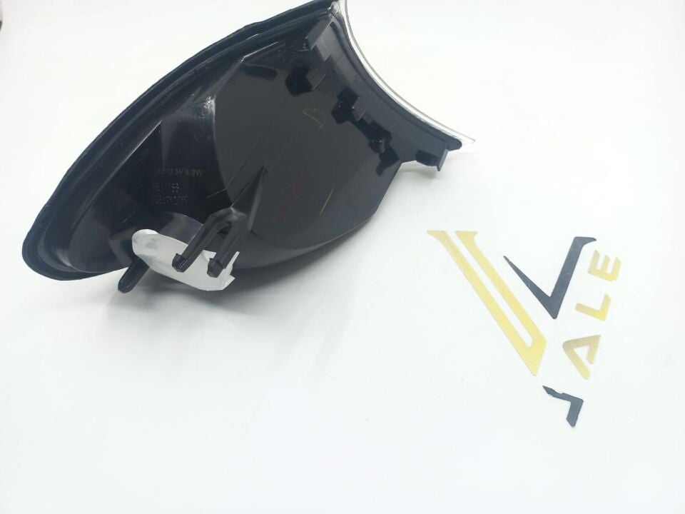 BMW 3 SERİSİ SİNYAL LAMBASI BEYAZ L - SİYAH ÇERÇEVE - E46/4> 09/01 YAN SANAYİ