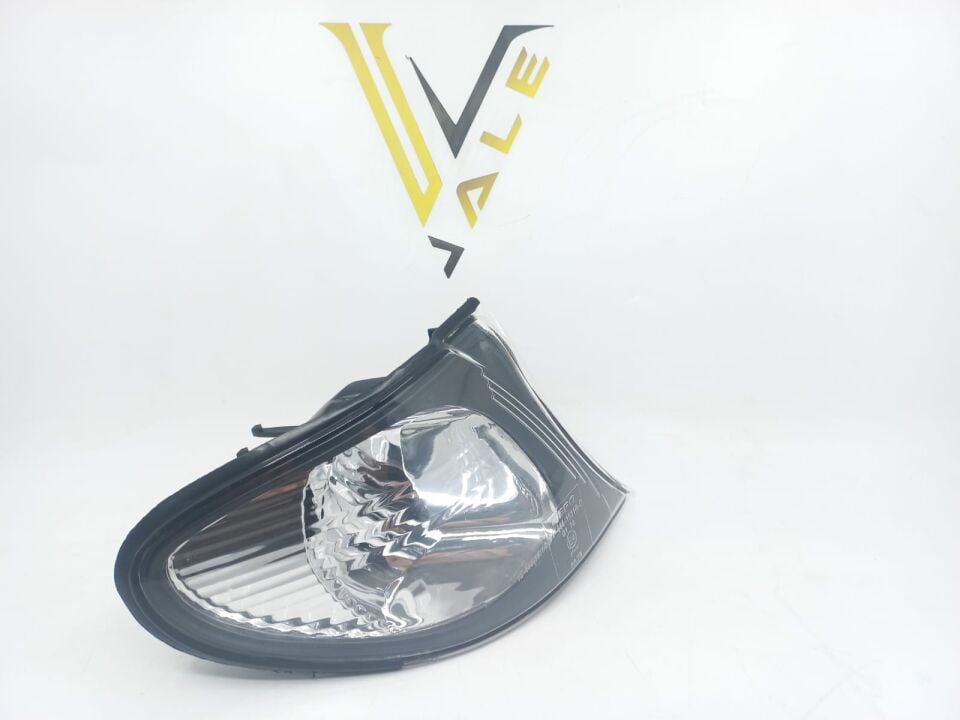 BMW 3 SERİSİ SİNYAL LAMBASI BEYAZ R - SİYAH ÇERÇEVE - E46/4.>09/91 YAN SANAYİ