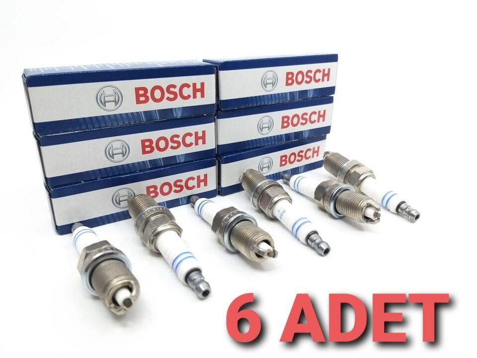 BMW 3-5 SERİSİ ATEŞLEME BUJİSİ 2288 6 ADET E30.E36.E39.M40.M43.M50.M52 6 LI BOSCH