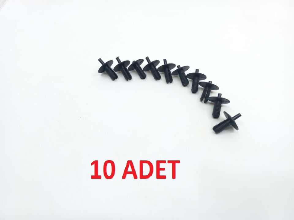 BMW 3-5 SERİSİ TAMPON KLİPSİ - BAŞSIZ - E39.E46.E36 10LU YAN SANAYİ