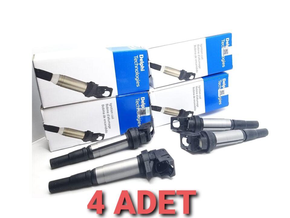 BMW 3-5 SERİSİ ATEŞLEME BOBİNİ F10.F20.F30.E90.E60.X5 4 LÜ DELPHİ