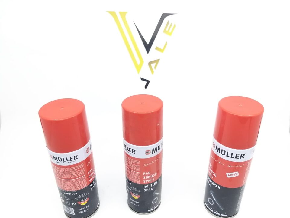 BMW PAS SÖKÜCÜ SPREY 200 ML TÜM ARAÇLAR 3 LÜ MÜLLER