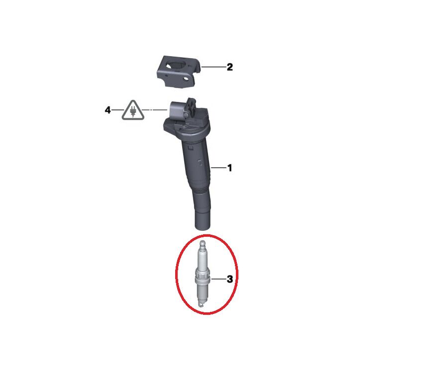 BMW 3-5 SERİSİ ATEŞLEME BUJİSİ E90.E60.N45 4 LÜ BOSCH