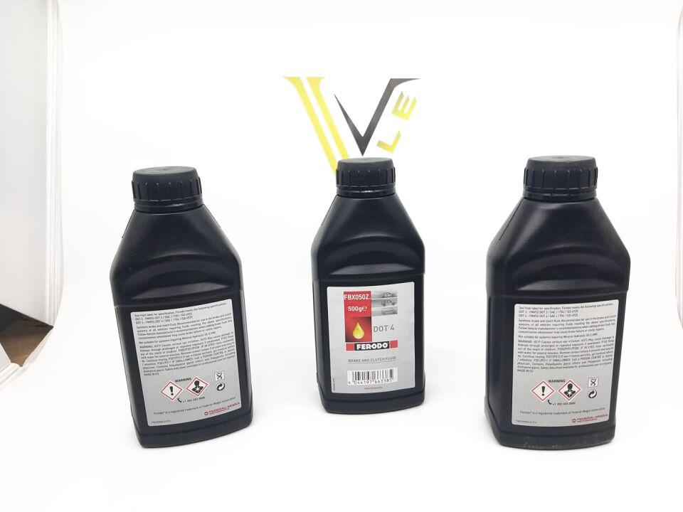 TÜM ARAÇLAR FREN HİDROLİK YAĞI DOT4 TÜM MODELLER 3 LÜ FERODO