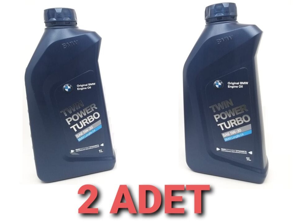 BMW MOTOR YAĞI TWİN TURBO 5-30 BÜTÜN MODELLER 2 Lİ ORJİNAL