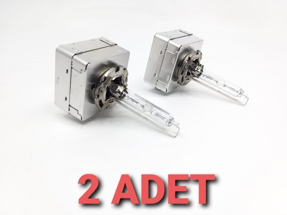 . XENON FAR AMPÜLÜ D1S 35W 6000K TÜM ARAÇLAR YAN SANAYİ 2 Lİ