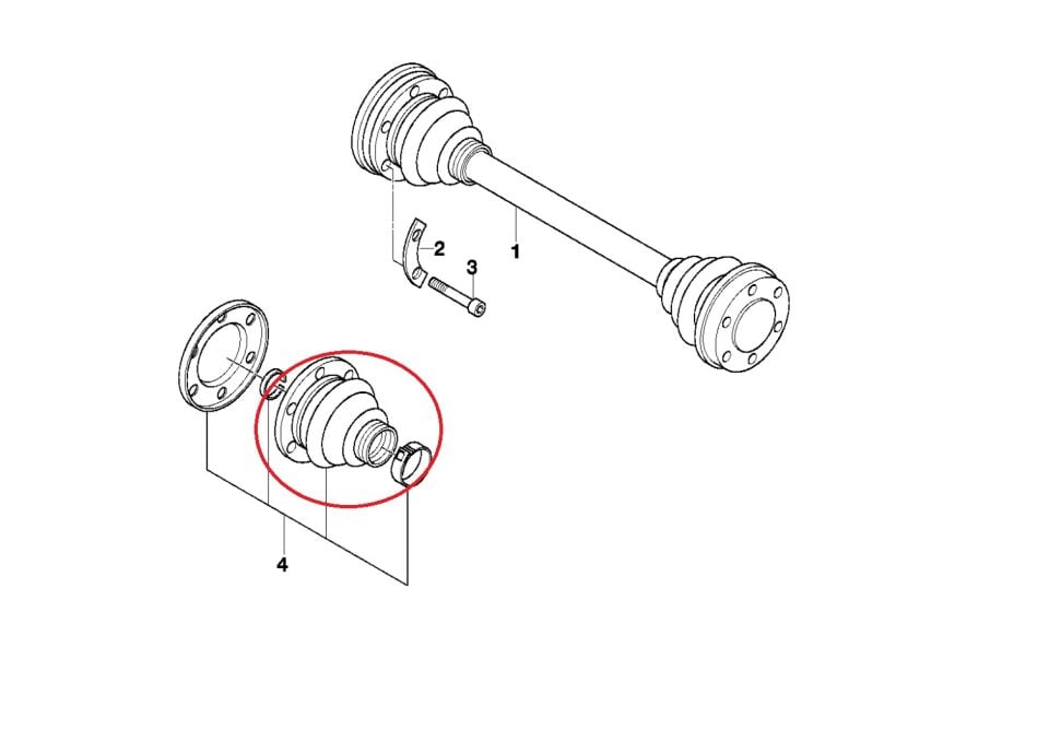 BMW 5 SERİSİ AKS KÖRÜĞÜ E34.E39 2 Lİ YAN SANAYİ