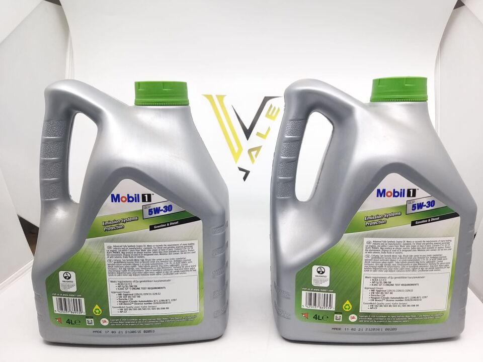 YAĞ MOTOR YAĞI ESP  5W/30 8 LİTRE TÜM ARAÇLAR 2 Lİ MONİL