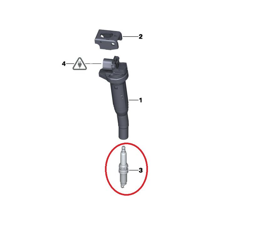 BMW 3-5 SERİSİ ATEŞLEME BUJİSİ E36.E46.E39.E60.M54 4 LÜ NGK