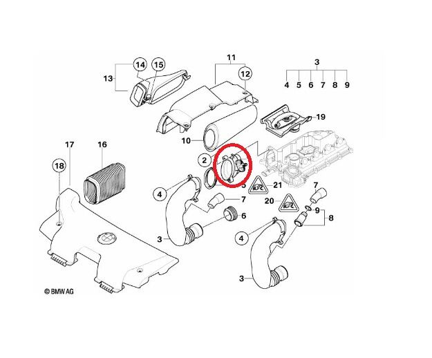 BMW 3-5 SERİSİ HAVA AKIŞ METRE E46.E90.E60.E53 BREMİ