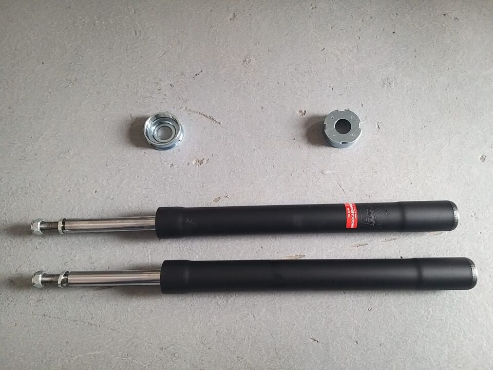 BMW 5 SERİSİ ÖN AMORTİSÖR KISA TİP E34 2 Lİ YAN SANAYİ