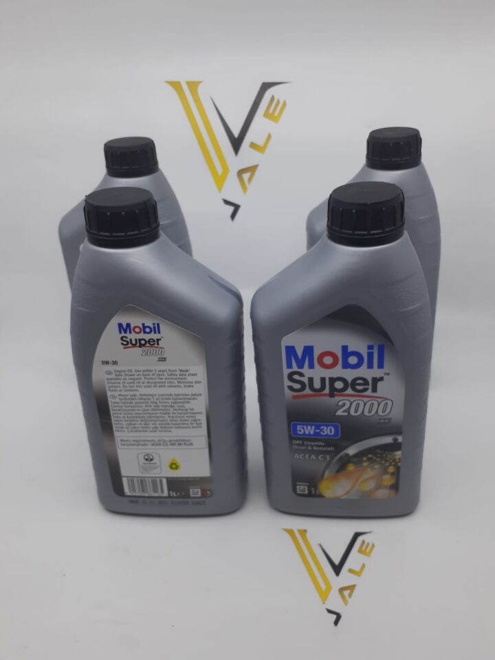YAĞ MOTOR YAĞI SUPER 2000 5W30 1 LİTRE BÜTÜN ARAÇLAR MOBİL
