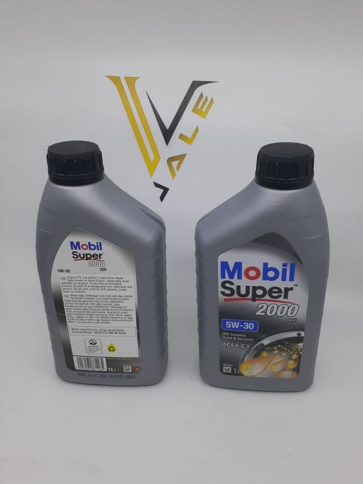 YAĞ MOTOR YAĞI SUPER 2000 5W30 1 LİTRE BÜTÜN ARAÇLAR MOBİL