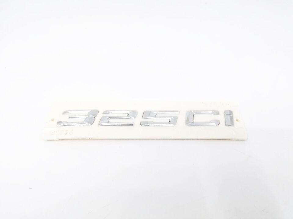 BMW 3 SERİSİ BAGAJ AMBLEM - 325Cİ - YAZISI E46/2 YAN SANAYİ