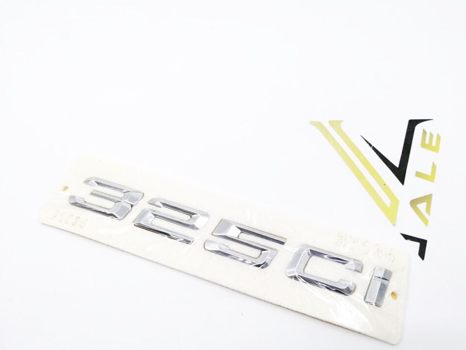 BMW 3 SERİSİ BAGAJ AMBLEM - 325Cİ - YAZISI E46/2 YAN SANAYİ