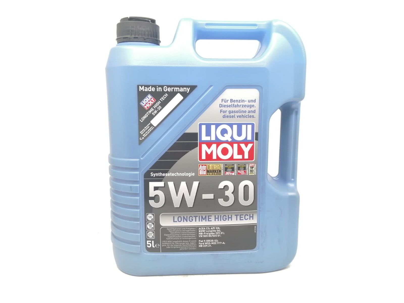 BMW MOTOR YAĞI 5W30 5 LİTRE - PARTÜKÜLLÜ - SİYAH BÜTÜN MODELLER LIQUIMOLY