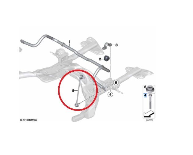MİNİ COOPER ÖN VİRRAJ ASKI ROTU R L MİNİ.R60 2 Lİ YAN SANAYİ