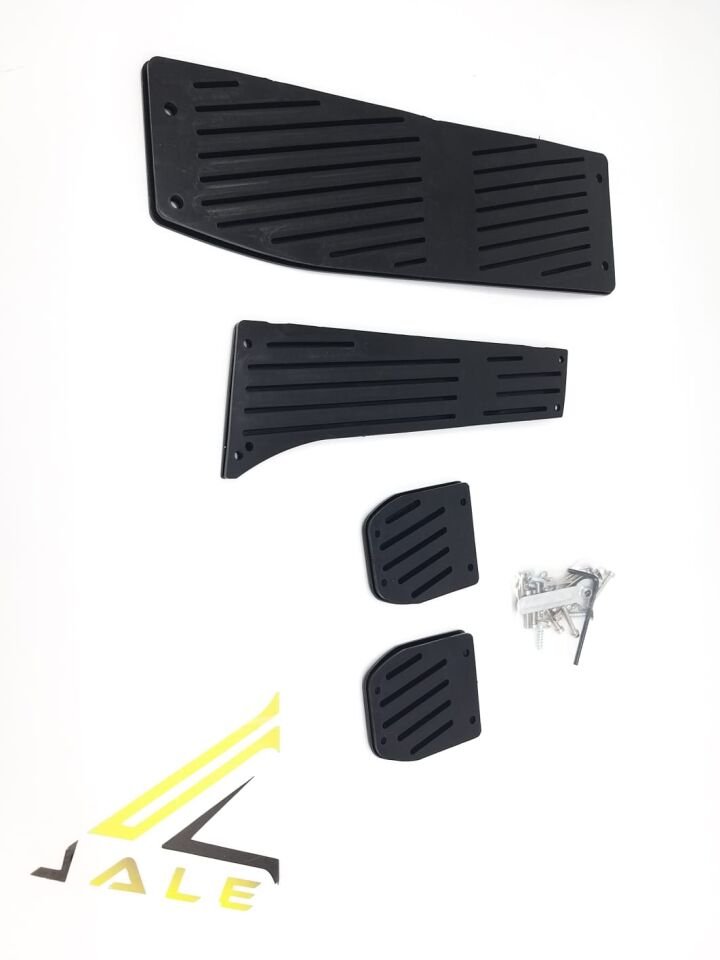 BMW 1-3 SERİSİ PEDAL SETİ - DÜZ VİTES - M LOGOLU - SİYAH E30.E34.E36.E39.E46.E87.E90. YAN SANAYİ