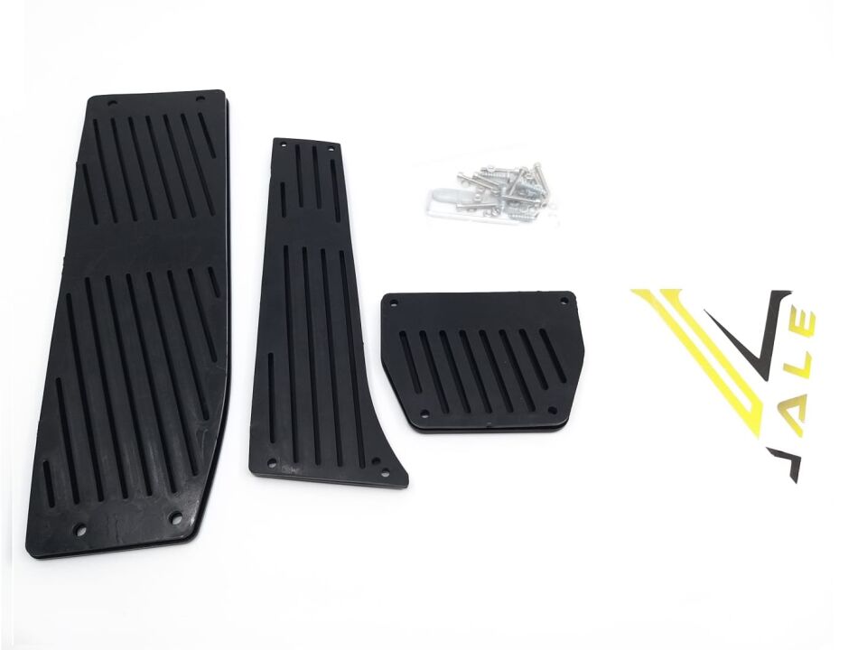 BMW 1-3 SERİSİ PEDAL SETİ - OTOMATİK VİTES - M LOGOLU - SİYAH E34.E36.E39..E60.E46.E87.E90 YAN SANAYİ