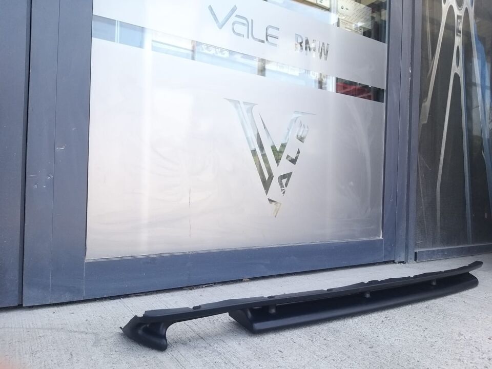 BMW 3 SERİSİ ARKA TAMPON ALT DİFÜZÖRÜ - M - TİPİ DÜZ TAMPON E36.TEK EKSOZ YAN SANAYİ