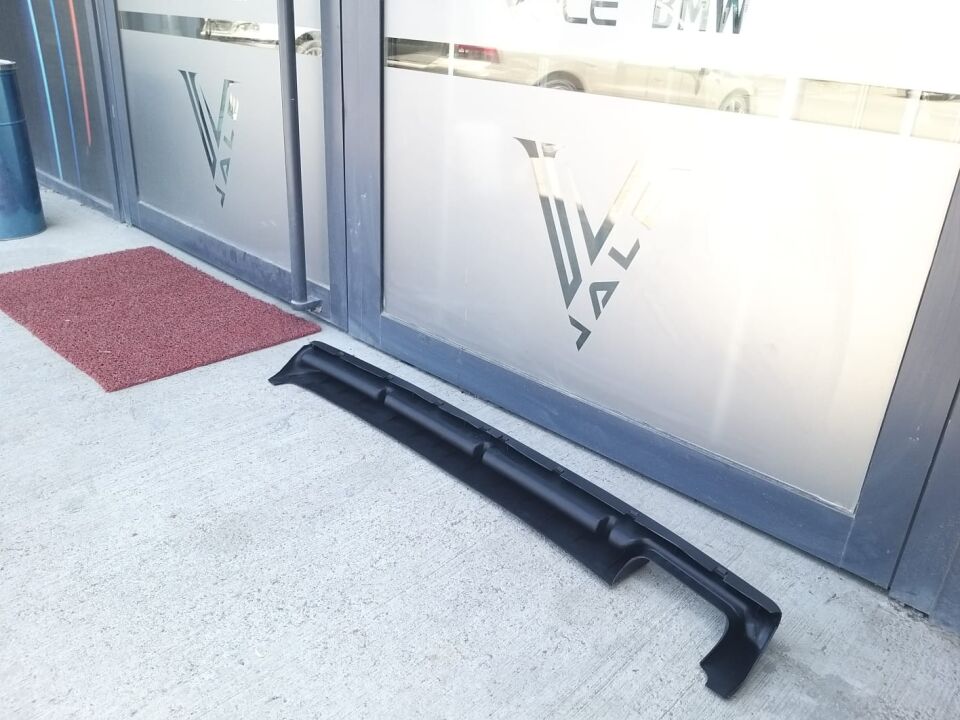 BMW 3 SERİSİ ARKA TAMPON ALT DİFÜZÖRÜ - M - TİPİ DÜZ TAMPON E36.TEK EKSOZ YAN SANAYİ