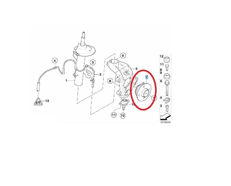 MİNİ ÖN PORYA BİLYASI R50.R52.R57.R56 YAN SANAYİ
