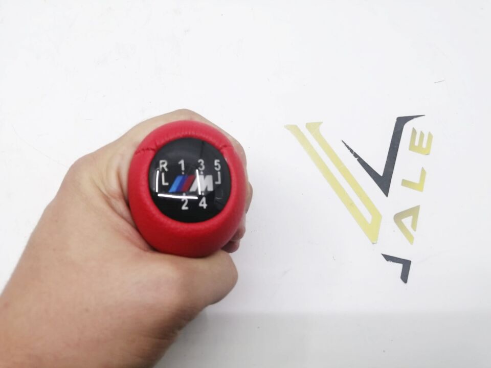 BMW 3-5 SERİSİ VİTES TOPUZU 5 İLERİ IŞIKLI - KIRMIZI - E46.E34.E36 YAN SANAYİ