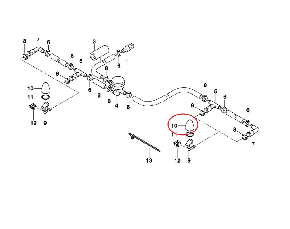 BMW X5 SERİSİ FAR FİSKİYE KAPAĞI - R - E53 YAN SANAYİ